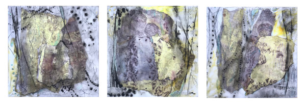 Proboscidian Triptych by Alicia Landes