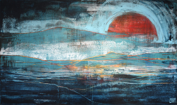 Blue Mountain Sunrise by Emma Larkin