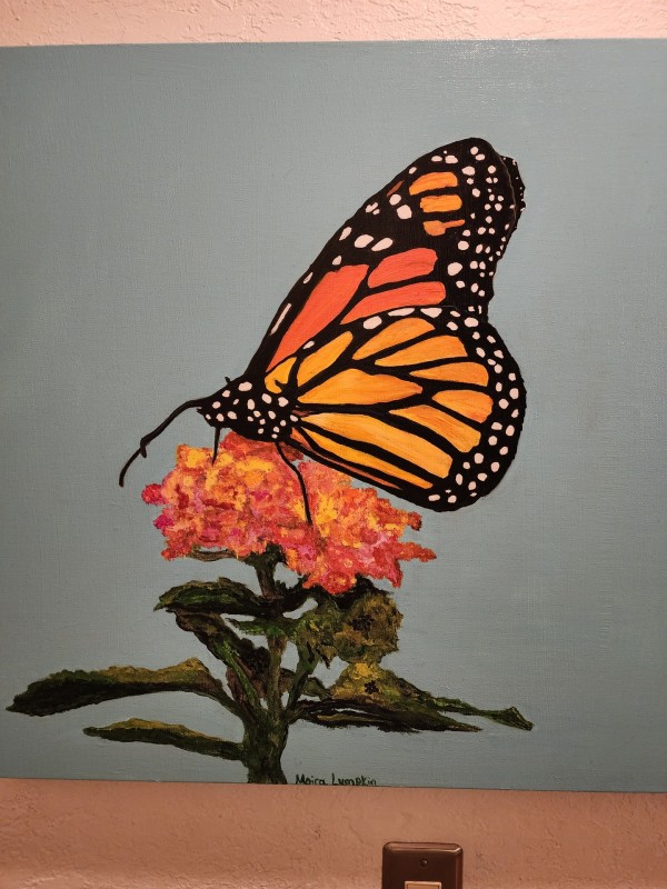 A Flower for a Butterfly by Moira Lumpkin