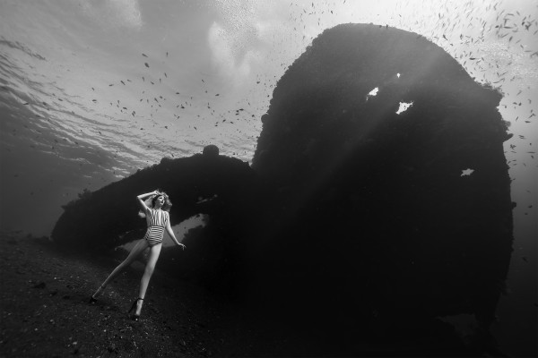 Deep Sea Darling: Shipwreck II by Justin Lutsky