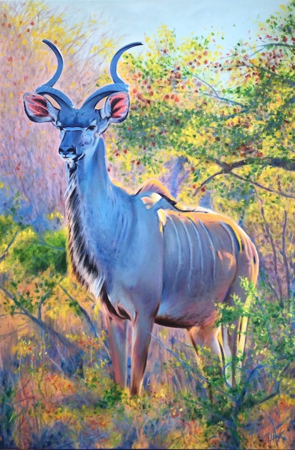 Kudu Blue by Lydia Mack