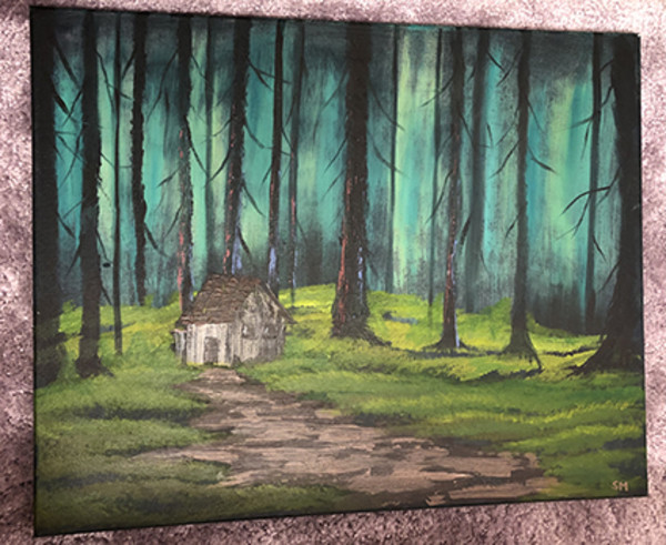 Cabin in the Woods by Samantha Magana