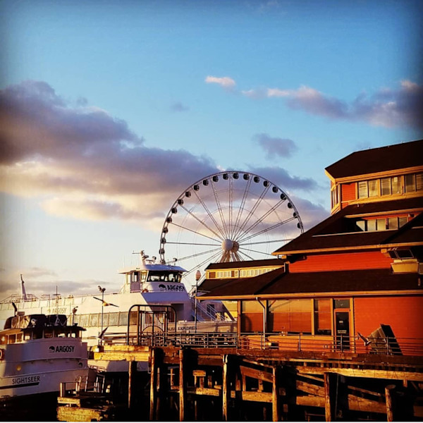 Seattle waterfront by Rachel Malone
