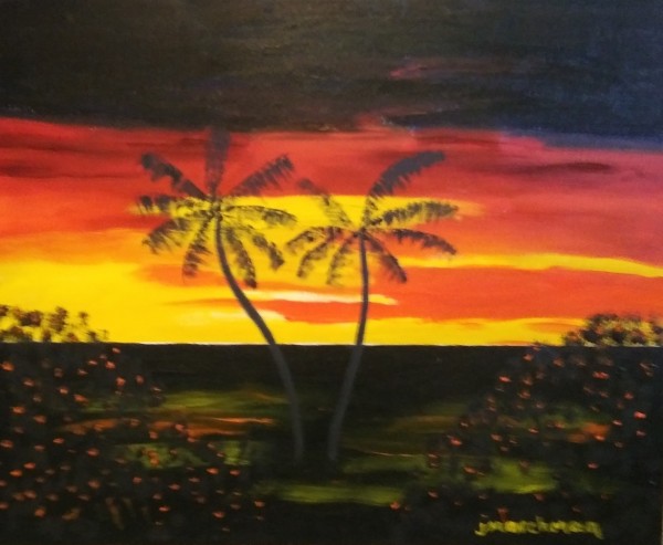 Captiva Sunset by Janet Marchman