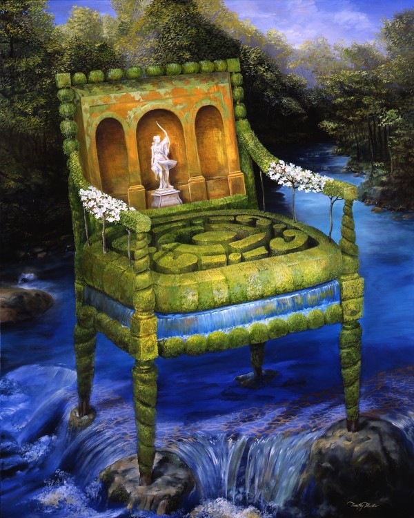 Topiary Chair Series - The Maze by Timothy Martin