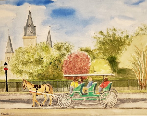 Jackson Square by Donna Maselli