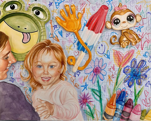 Childhood Collage by Marni McDermott, Image 2.