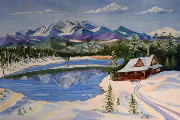 Nordic Ski Home to Pecos by Jack McGowan