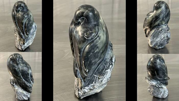 Blue Owl by Laurie Mertens