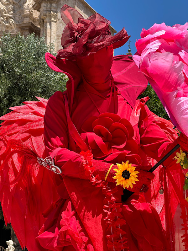 Pantomimist, Valencia by Christine Moerenhout-Hubloue