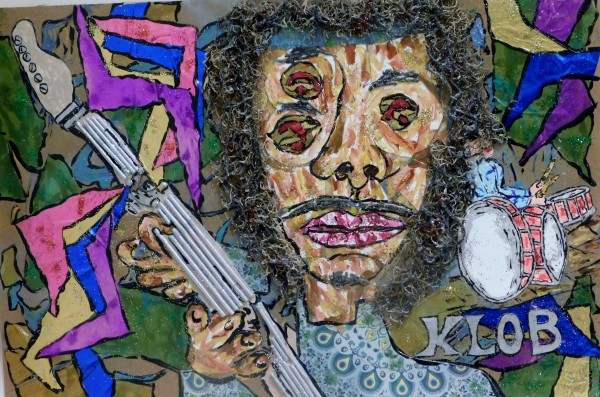 Jimi DemiGod of Elecronicized Guitar by Kevin L O'Brien