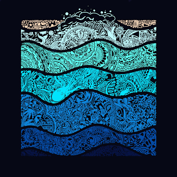 Seven Layers of Seasalt by Cyra Omkaram, Image 1.