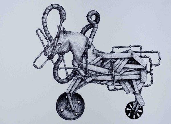 Mechanical Stallion by Michael V. Paieda
