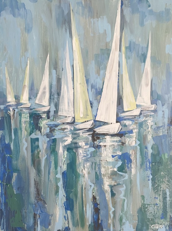 Sailing Regatta by Olga Pavlova