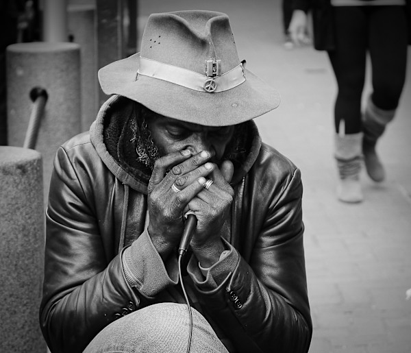 Harmonica Blues by Maria Perme