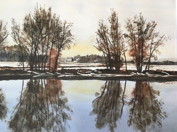 Winter Reflections by Patricia Pierce