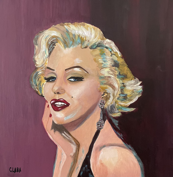 Playfully Marilyn by Clara Potes-Fellow