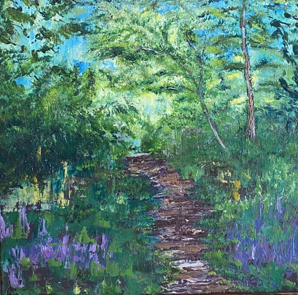 Pathway to Walnut Canyon Reservoir by Helen Ramsay