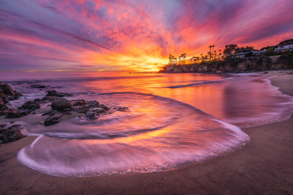 Shaws Cove Sunset by Ray Lopez