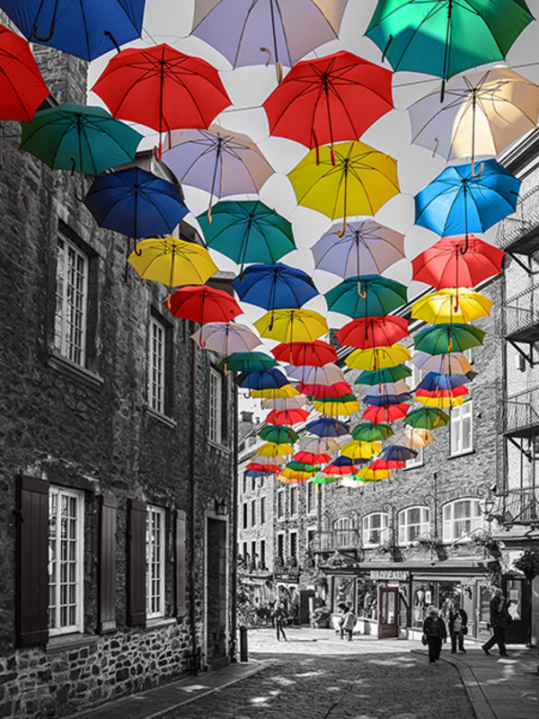 Umbrellas by Eric Renard