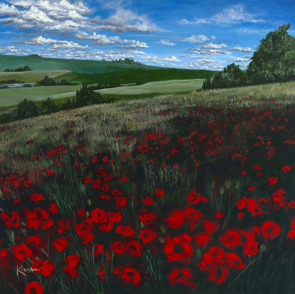 Field of Poppies by Kim A. Richards