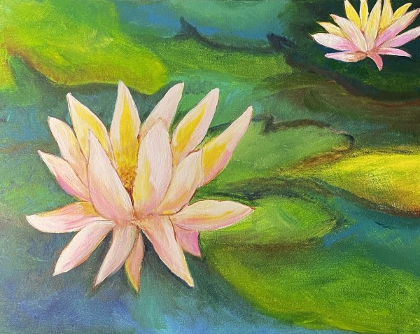 Water Lilies by Lynne Roberto