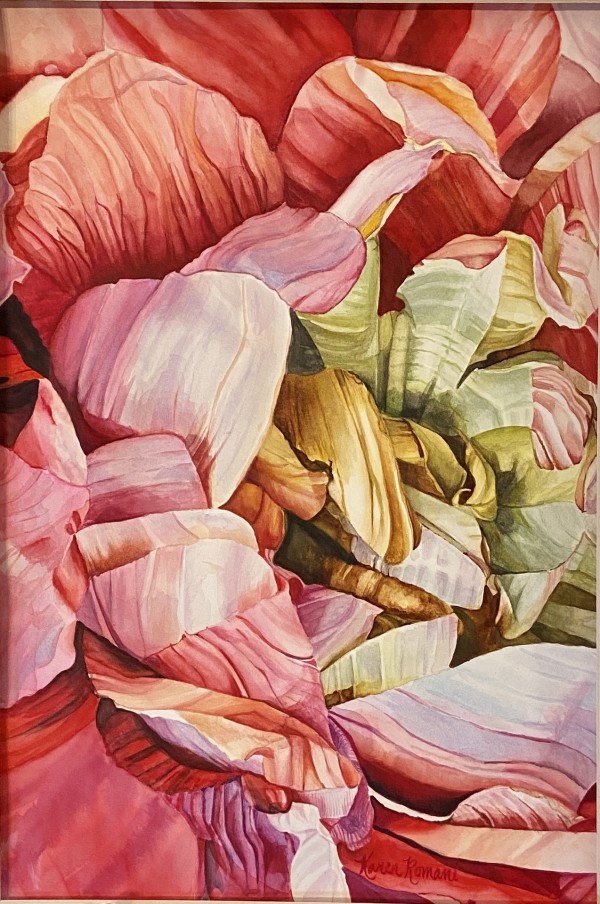 Silk Bouquet by Karen Romani