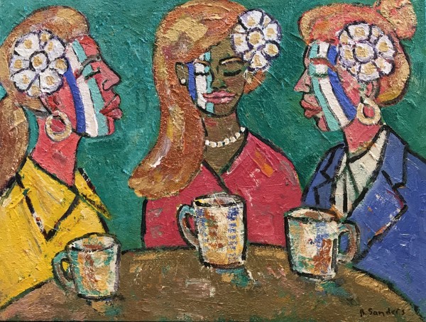 Coffee With Friends by Bruce Sanders