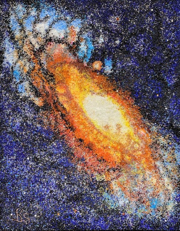 The Andromeda Galaxy by Barbara Sheehan