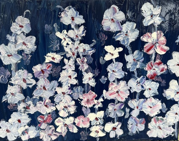 White Flowers by Deborah Joy Shriver