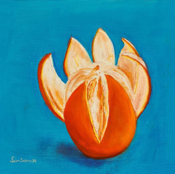 Orange Lotus by Santana Star