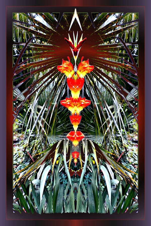 Palm Frond Demon by Richard Stevens