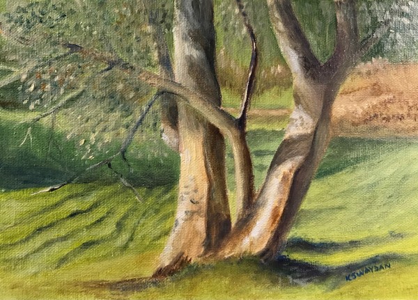 Arroyo Eucalyptus by Kathleen Swaydan