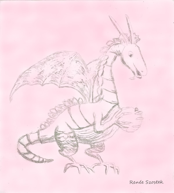 The Pink Dragon by Renée Szostek