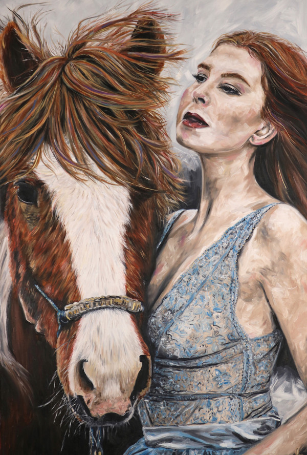 A Girl and Her Horse by Lilly Taylor