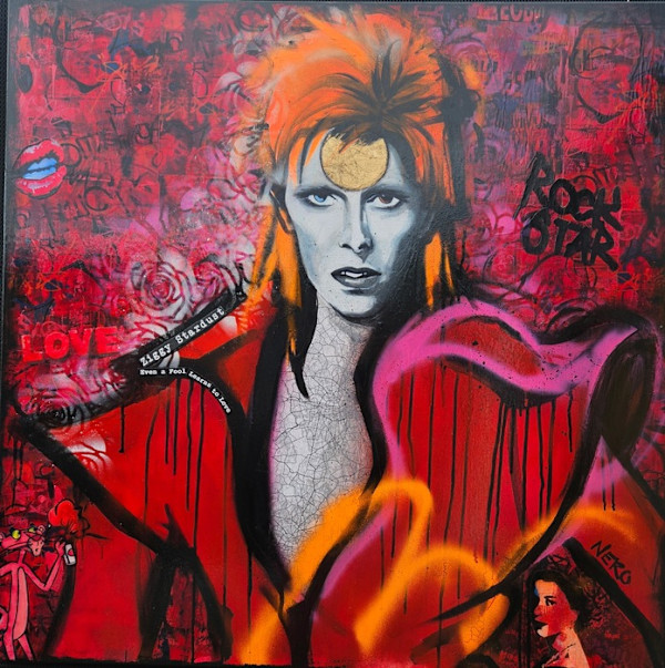 Ziggy Stardust by Ula Nero Art