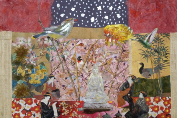Sitting in Kwan Yin's Garden by Laila Wah