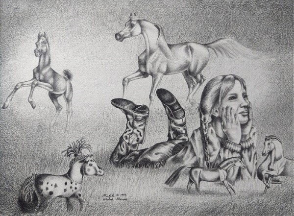 Little Girls Dreams by Michele Walsh Gorres
