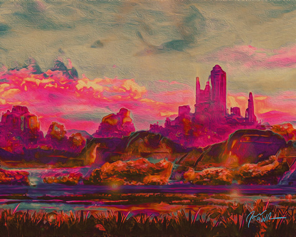 Pomegranate City by Jim Whaley