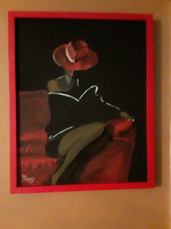 Lady in Red by Rayford Wofford