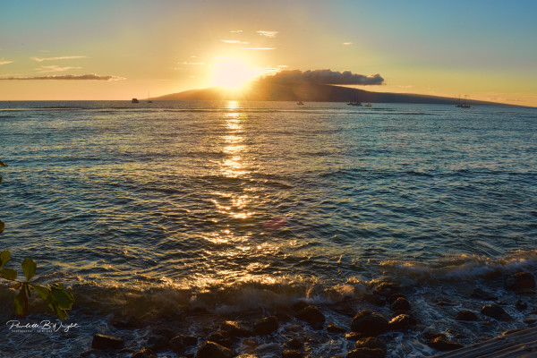 Gorgeous Hawaiian Sunset by Paulette Wright