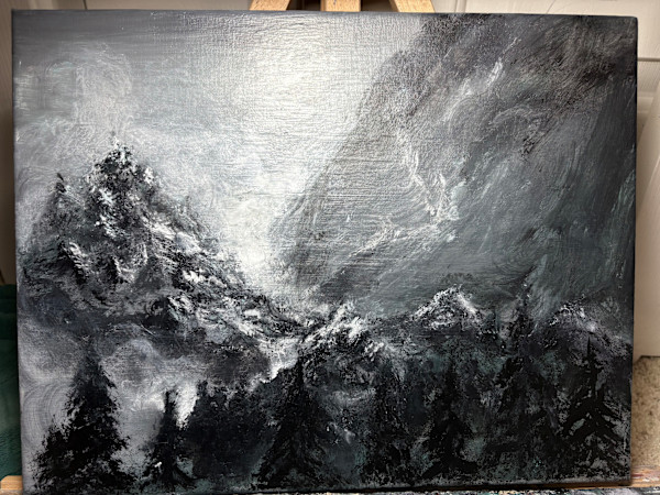 Silence Over the Summit by Katherine Yin, Image 1.