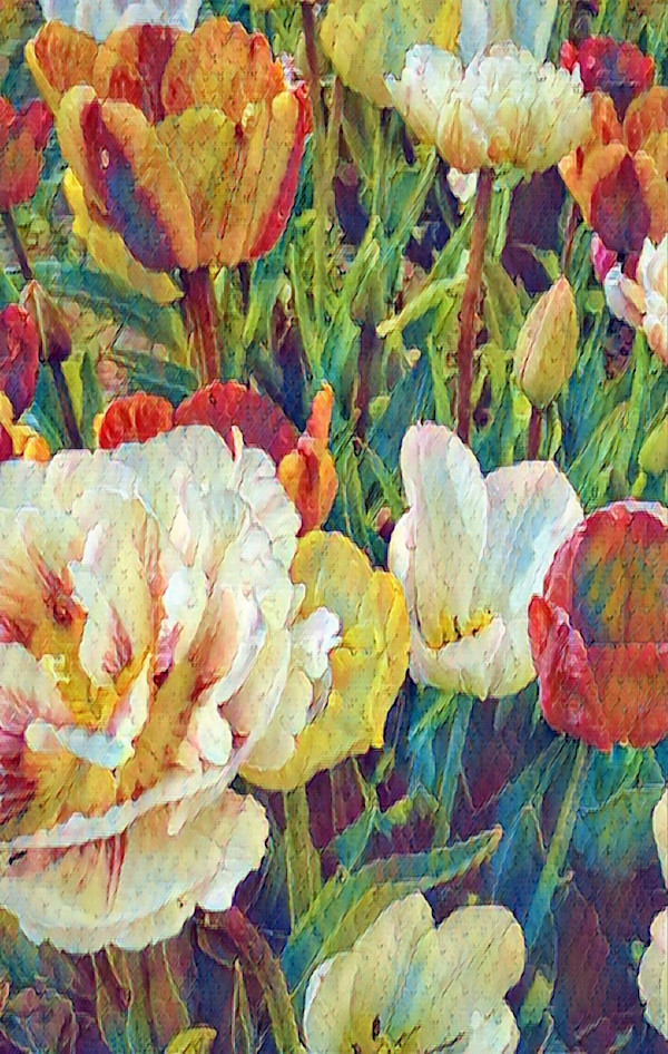 Tapestry of Tulips by Erin Zatrine
