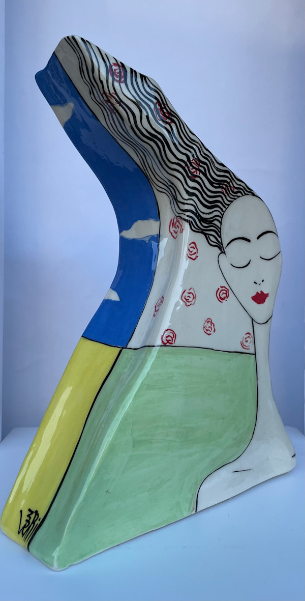 Flying Hair by Sandra Zebi