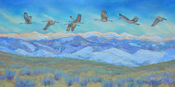 Wyoming Mountain Majesty by Rosie Ratigan