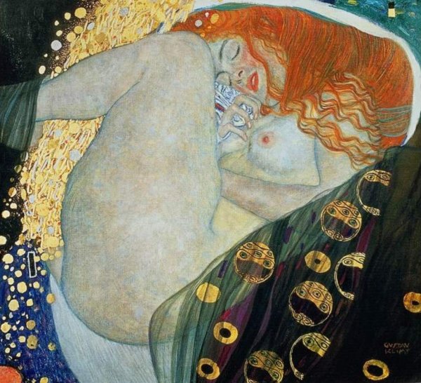 Danae after Gustav Klimt by Gustav Klimt