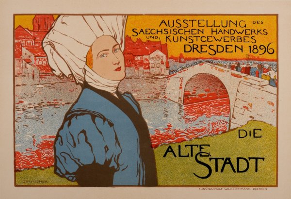 Die Alte Stadt by Otto Fischer