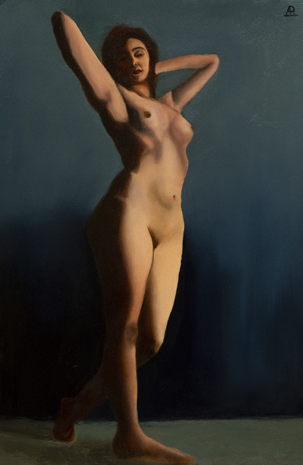 Nude study by André Romijn