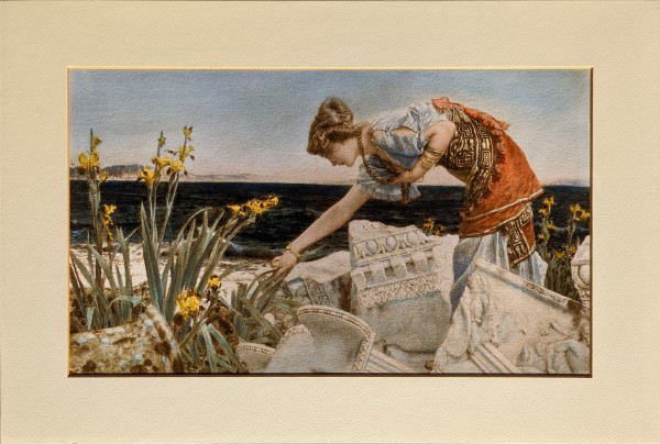 Among the Ruins after Alma-Tadema by Sir Lawrence Alma-Tadema, O.M., R.A.