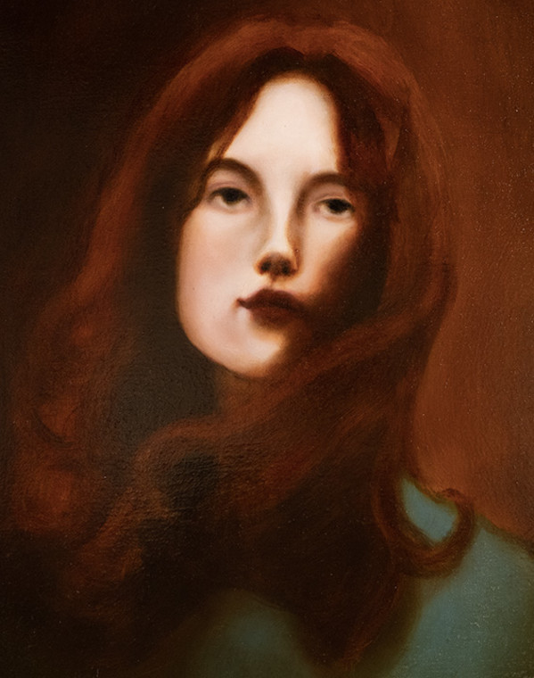 Portrait of a woman by André Romijn
